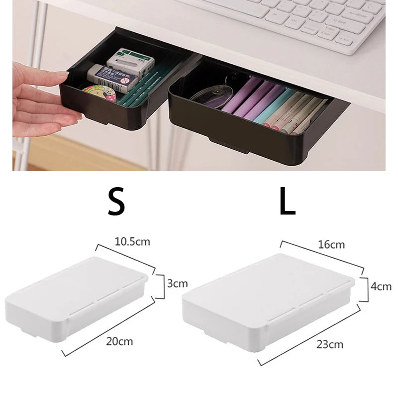 Under Desk Pencil Tray