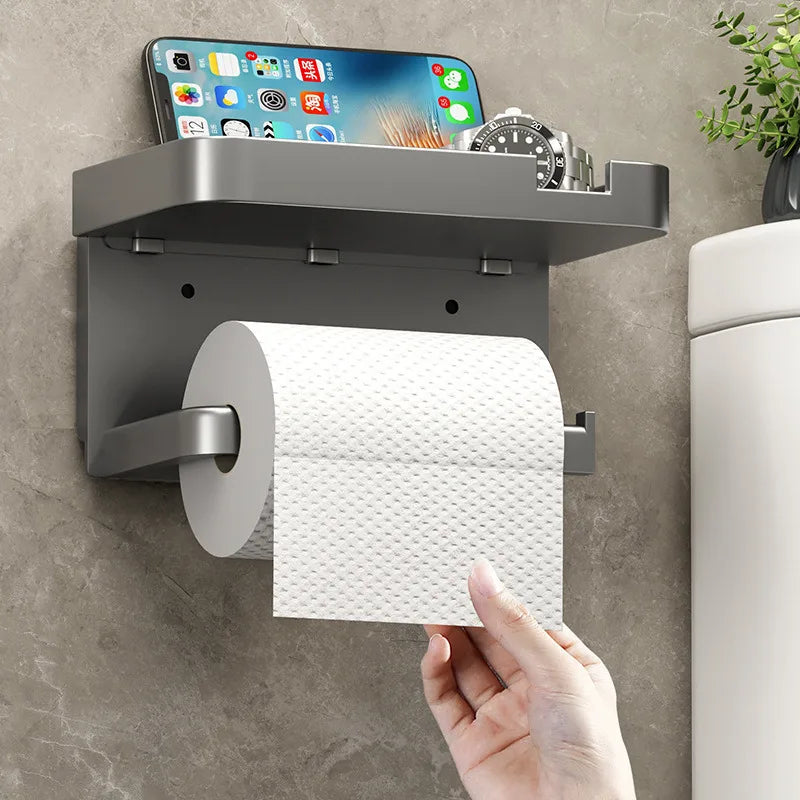 Plastic Toilet Paper Holder Rack