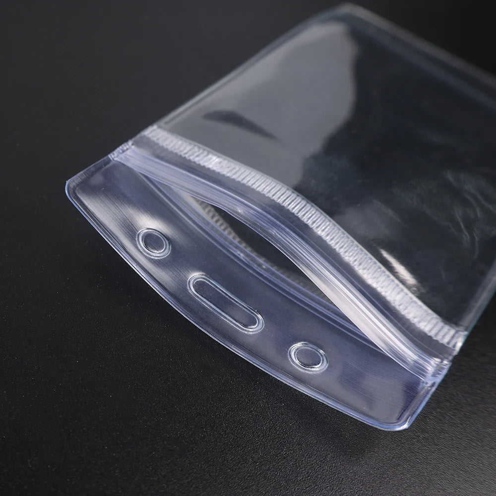 PVC Transparent Credit Card Holder