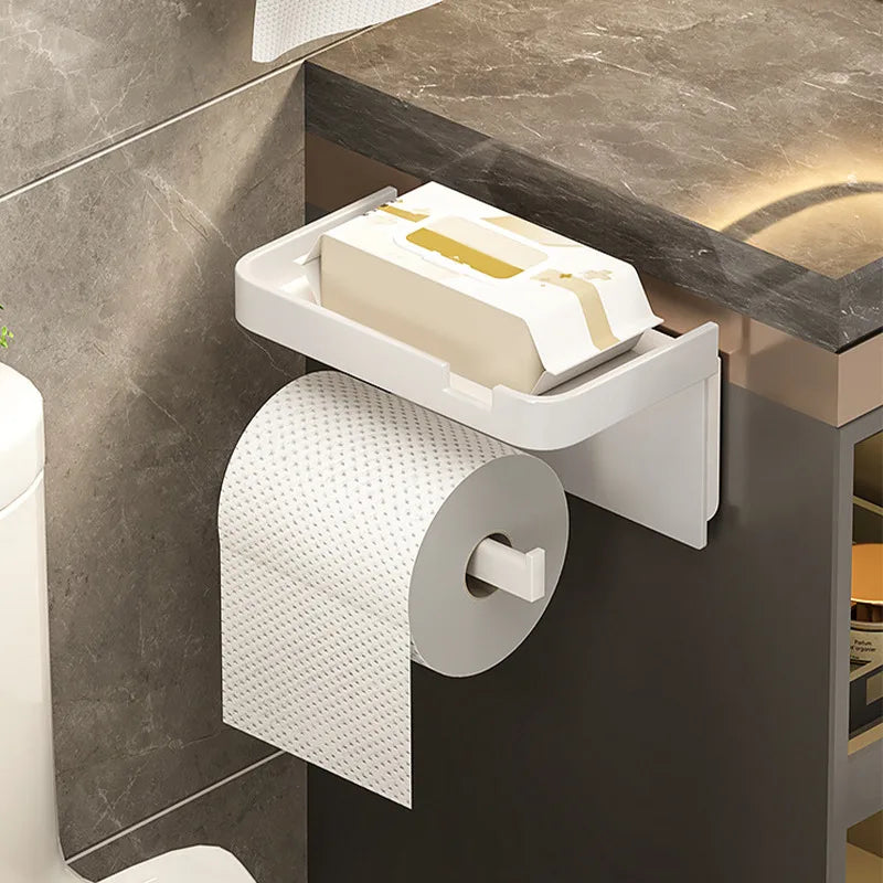 Plastic Toilet Paper Holder Rack