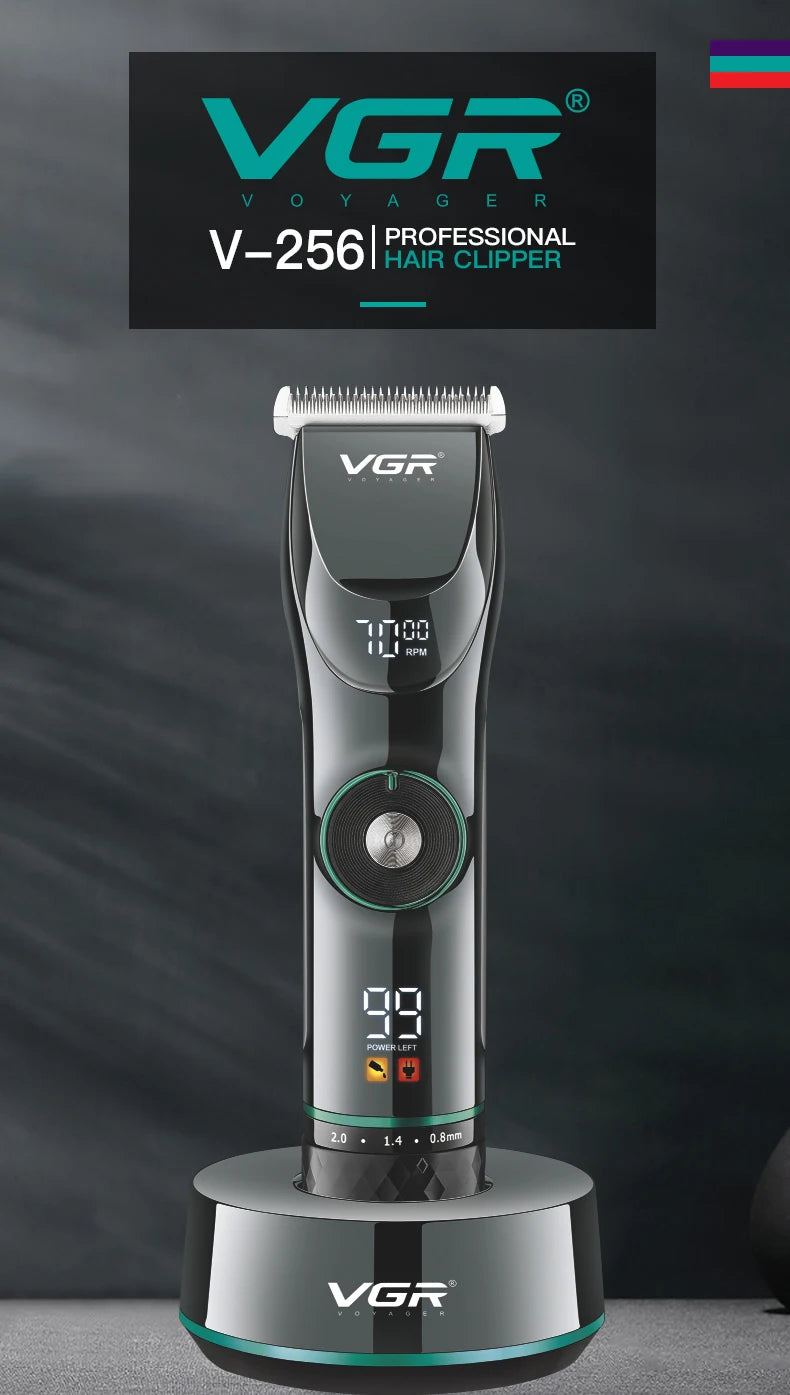 VGR Cordless Professional Hair Clipper – For Salon, Home & Beard Trimming