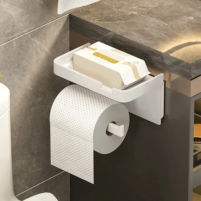 Wall-Mounted Toilet Paper Holder