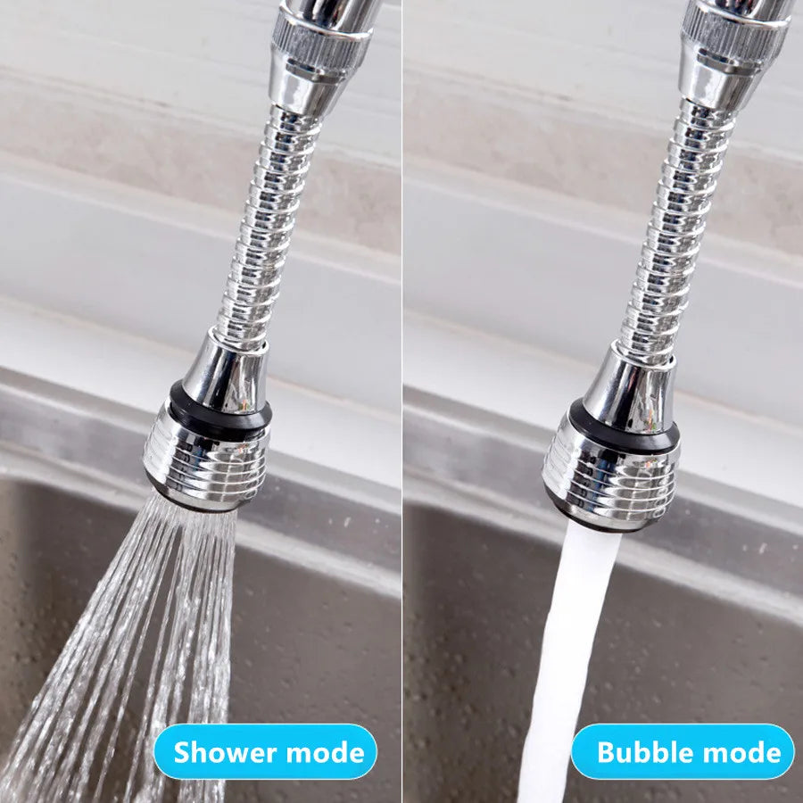 Rotatable Faucet Nozzle Extension