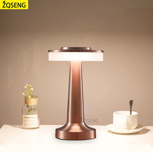 Rechargeable Retro Bar Table Lamp