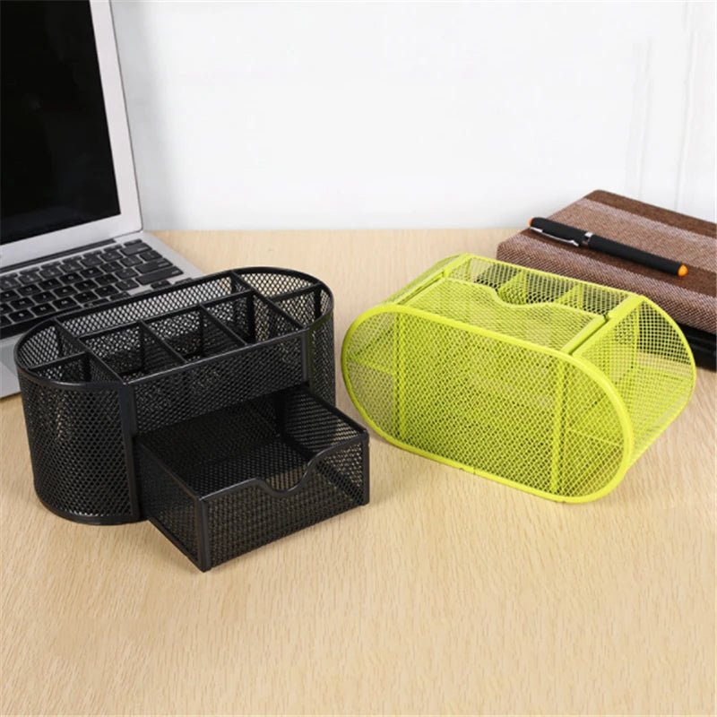 Multifunctional Mesh Pen Organizer