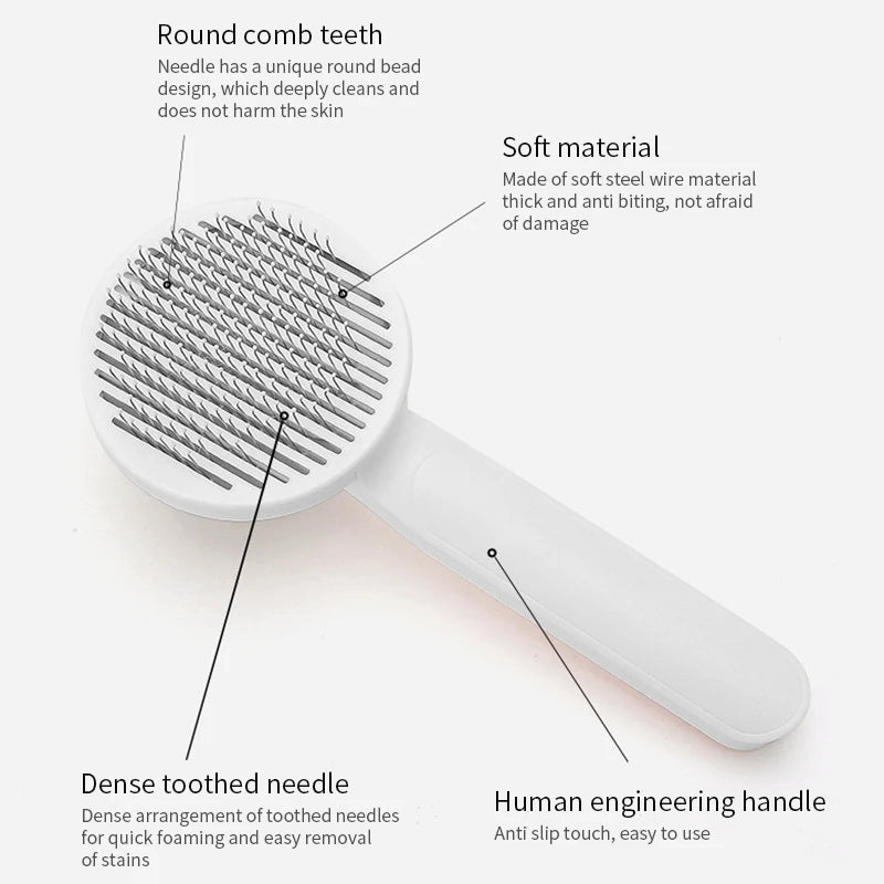 Self Cleaning Slicker Brush