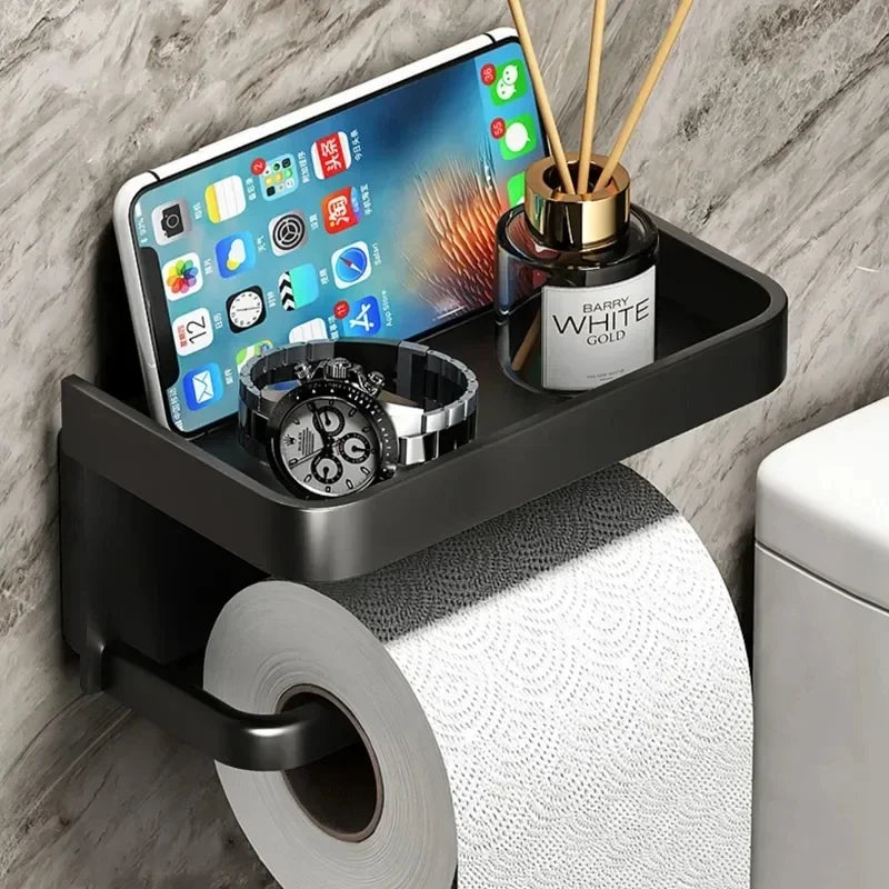 Wall-Mounted Toilet Paper Holder