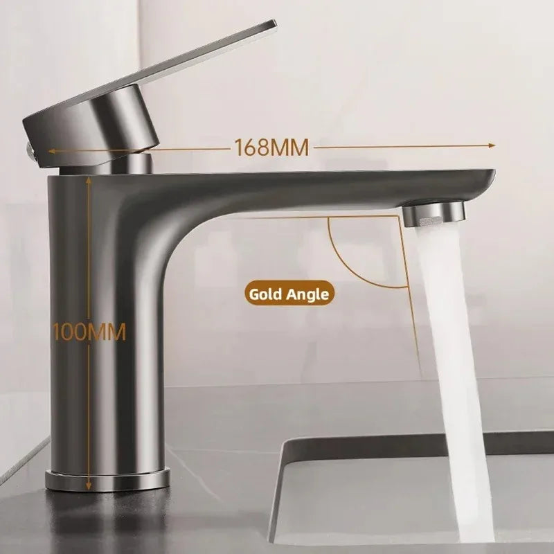 Stainless Steel Bathroom Faucet