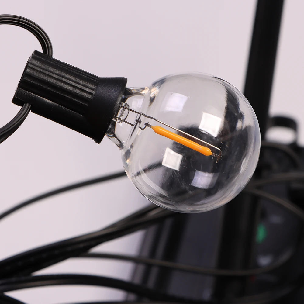 G40 Shatterproof Solar String Lights,