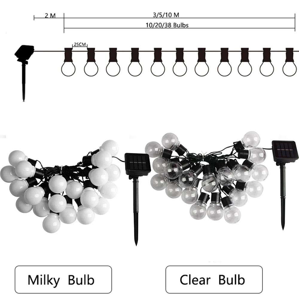 Garland Street Fairy String Lights