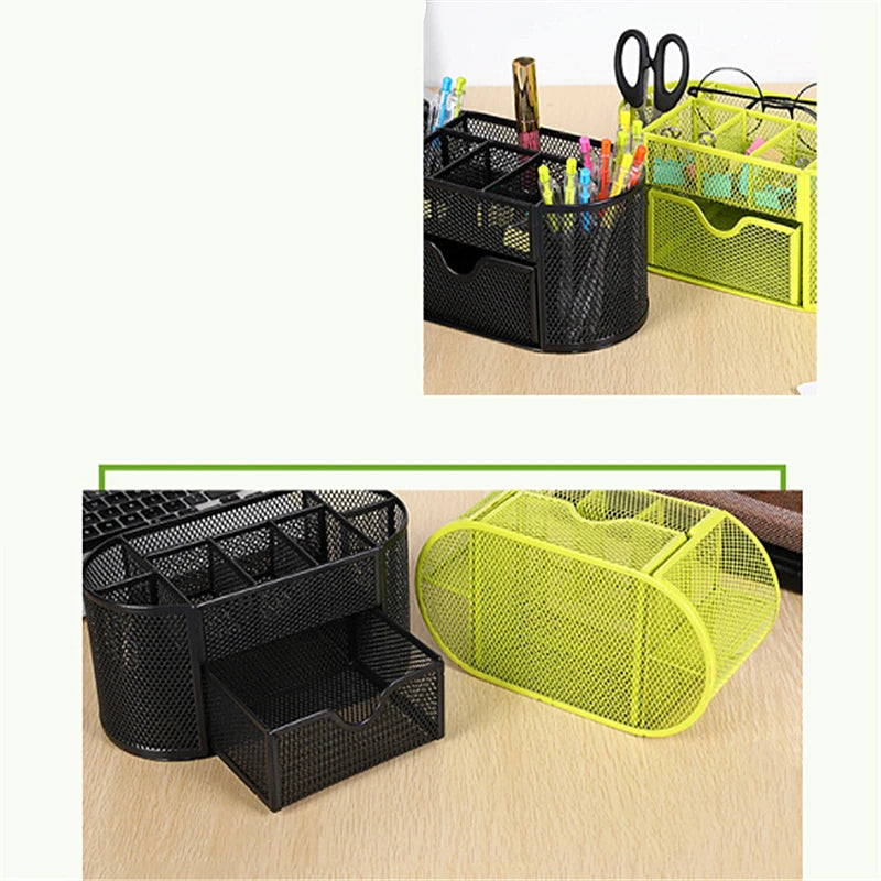 Multifunctional Mesh Pen Organizer