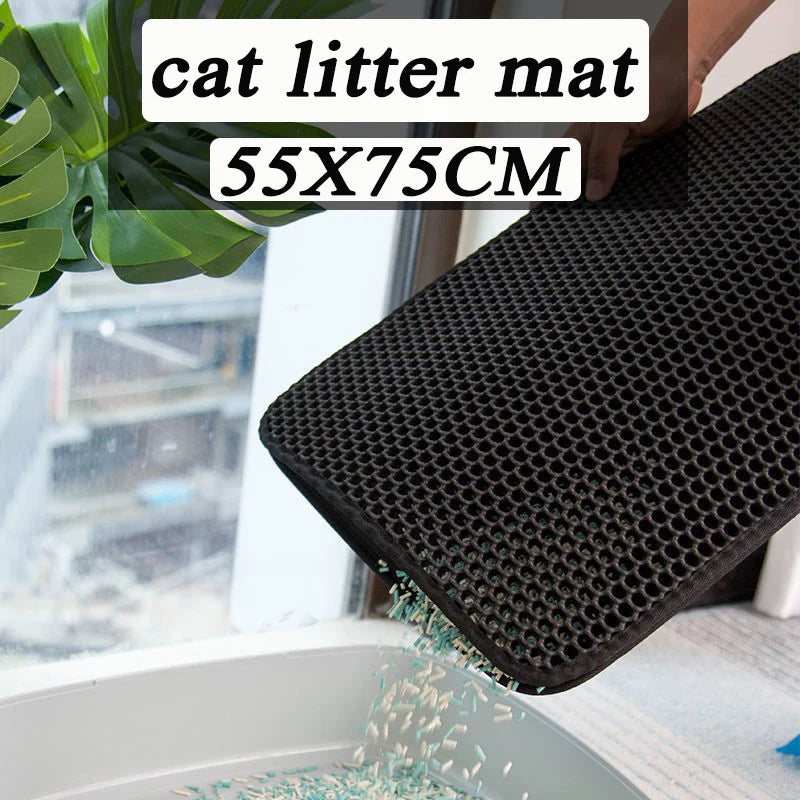 Waterproof Double Layer Pet Litter Box