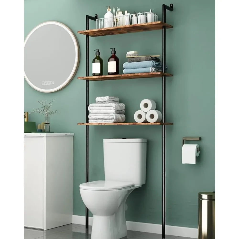 Wall-Mounted Bathroom Organizer