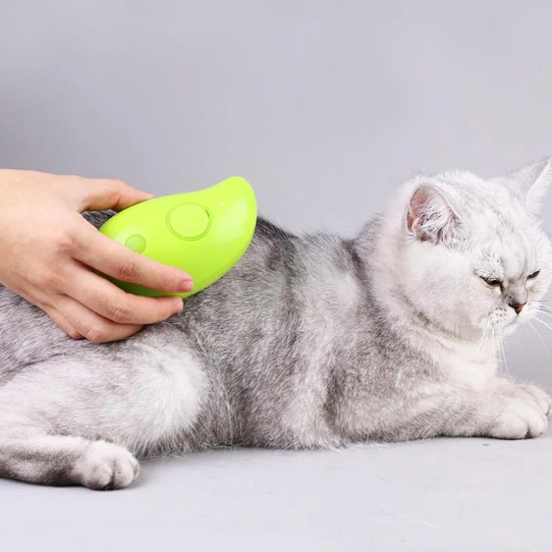 Electric Pet Steam Brush Spray