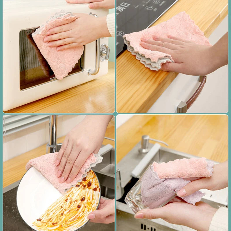 Absorbent Microfiber Dish Cloth