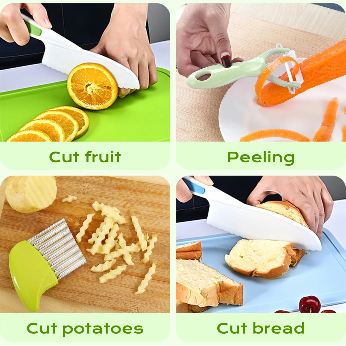 Kids Cooking Cutter Set