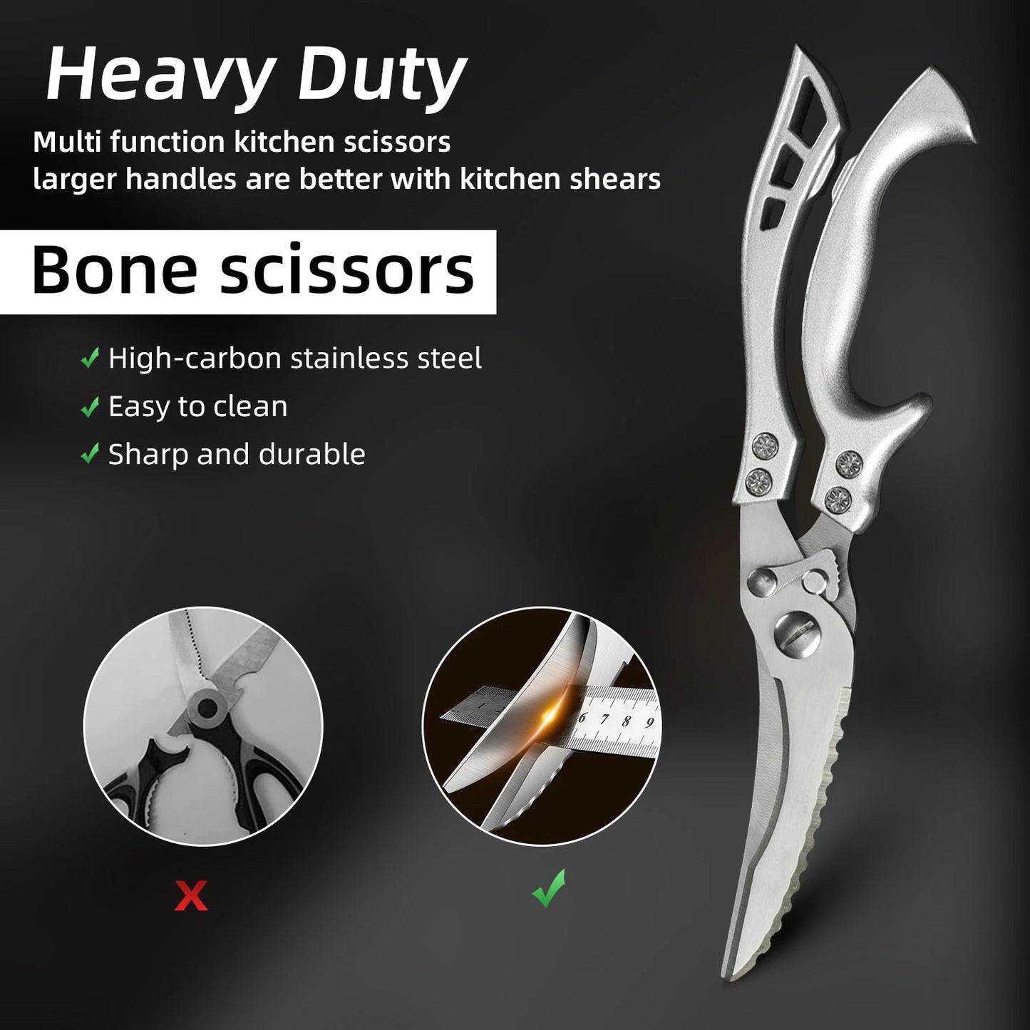 Chicken Bone Kitchen Shears